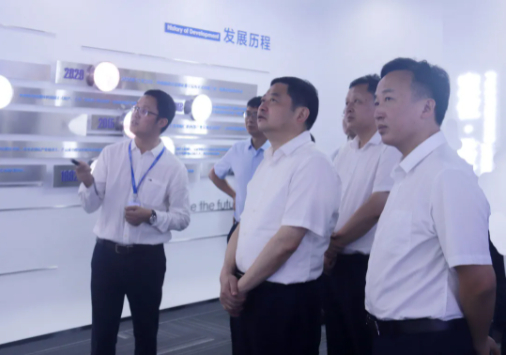 長沙市委常委、常務(wù)副市長夏建平一行赴中部產(chǎn)業(yè)基地調(diào)研