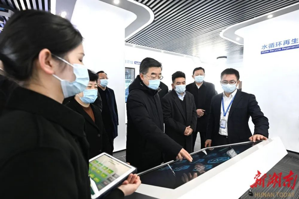 湖南省委書記張慶偉寄語中偉：加快發(fā)展、做強(qiáng)做大！